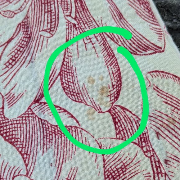 Christmas Stocking With Toile Fabric - Picture 8 of 8